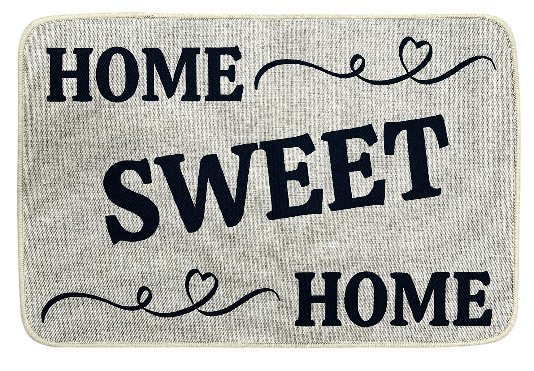 Alfombra Limpiapies tejida Sweet Home