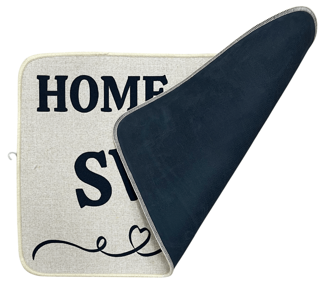 Alfombra Limpiapies tejida Sweet Home