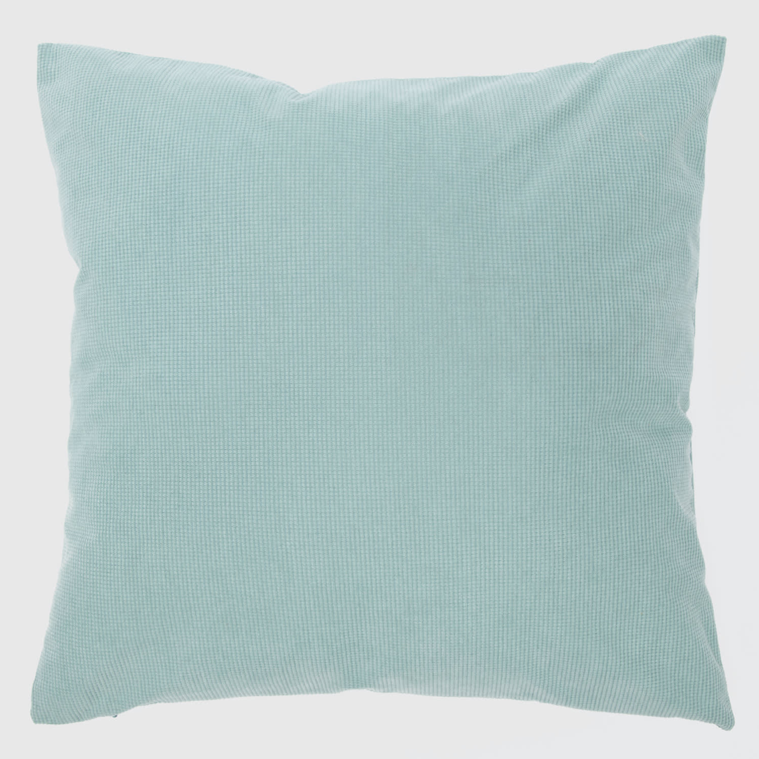 Cojín Chenille turquesa