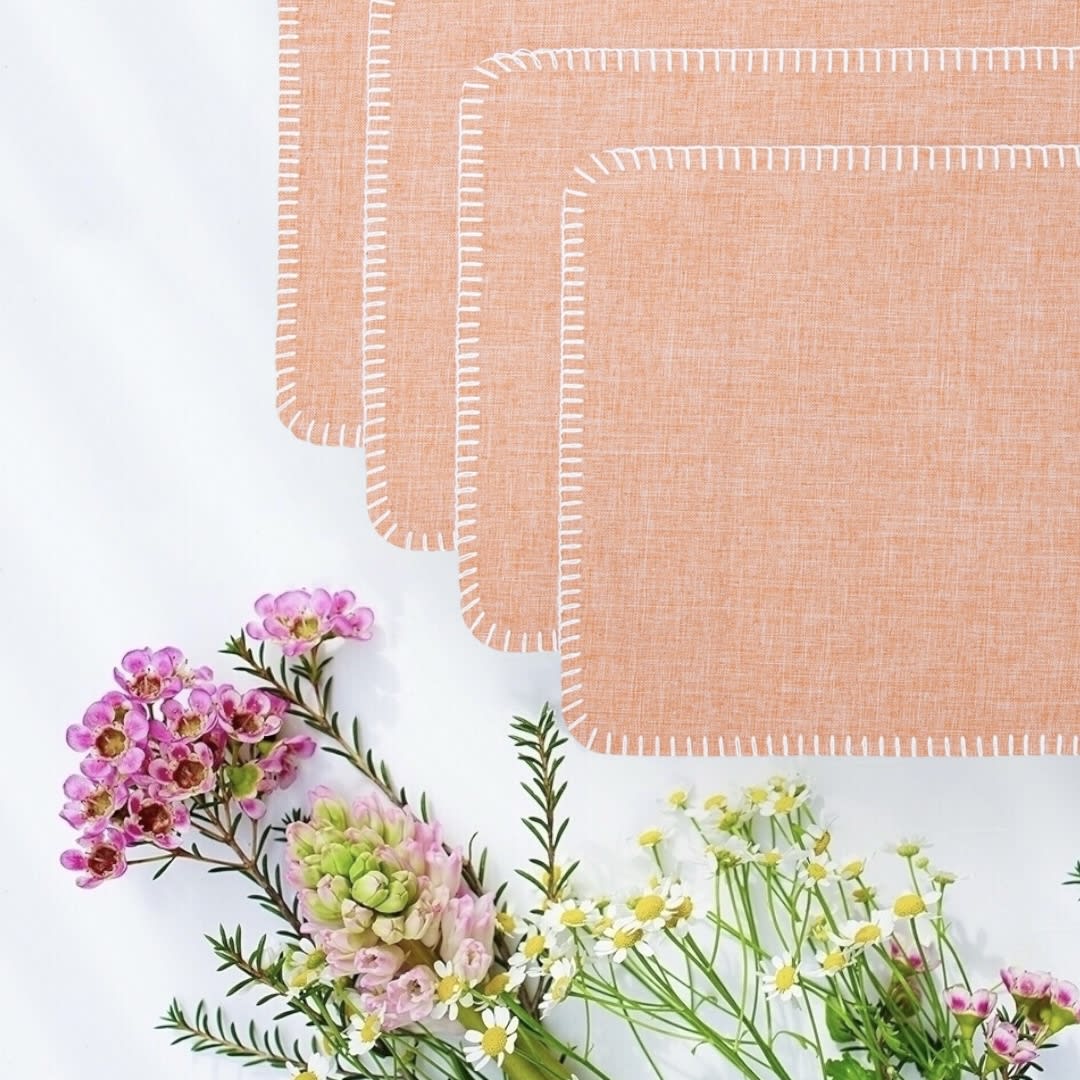 Set 4 Individuales Color