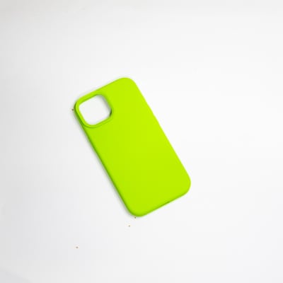 CARCASA SILICONA IPHONE 15 VERDE