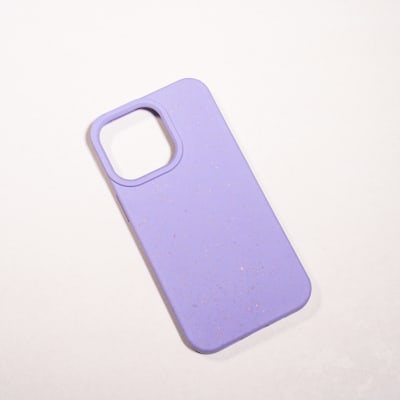 BIODEGRADABLE ANTIGOLPES LILA IPHONE 13 PRO