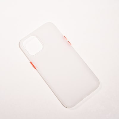 BORDE COLOR REFORZADA BLANCO IPHONE 12 PRO MAX