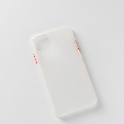BORDE COLOR REFORZADA BLANCO IPHONE 11 PRO MAX
