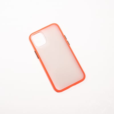 BORDE COLOR REFORZADA ROJO IPHONE 12 MINI
