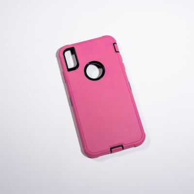 ANTIGOLPES ALTA PROTECCION LILA IPHONE XS MAX