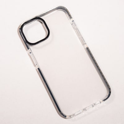 TIPO TECH 21 TRANSPARENTE BORDE NEGRO IPHONE 14 PRO MAX