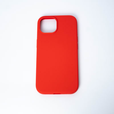 CARCASA DE SILICONA CON MAGSAFE IPHONE 11 ROJO