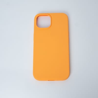 CARCASA DE SILICONA CON MAGSAFE IPHONE 11 NARANJO