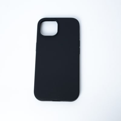 CARCASA DE SILICONA CON MAGSAFE IPHONE 13 NEGRO