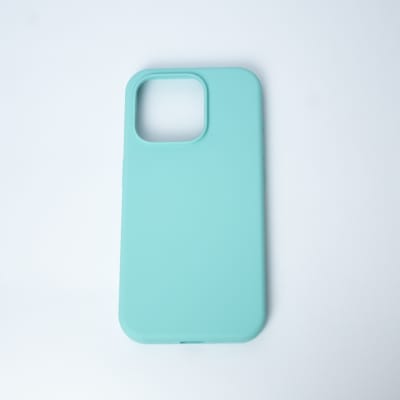 CARCASA DE SILICONA CON MAGSAFE IPHONE 13 PRO MAX VERDE AGUA