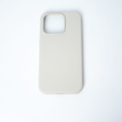 CARCASA DE SILICONA CON MAGSAFE IPHONE 13 PRO MAX GRIS GUIJARRO