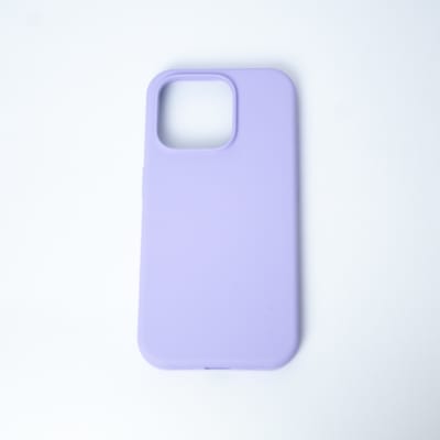 CARCASA DE SILICONA CON MAGSAFE IPHONE 13 PRO MAX LILA