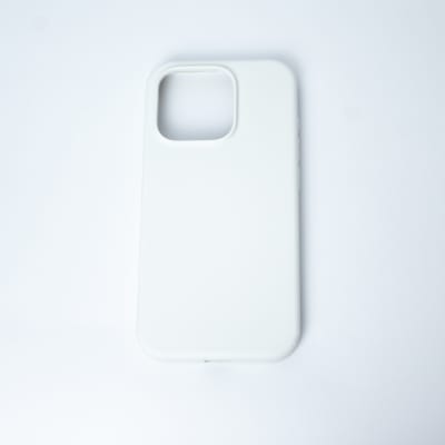 CARCASA DE SILICONA CON MAGSAFE IPHONE 14 PRO MAX BLANCO