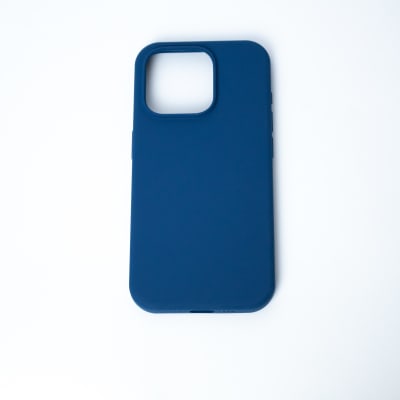 CARCASA DE SILICONA CON MAGSAFE IPHONE 15 PRO MAX AZUL MARINO