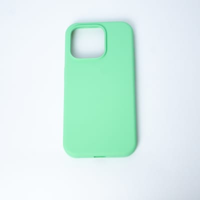 CARCASA DE SILICONA CON MAGSAFE IPHONE 15 PRO MAX VERDE