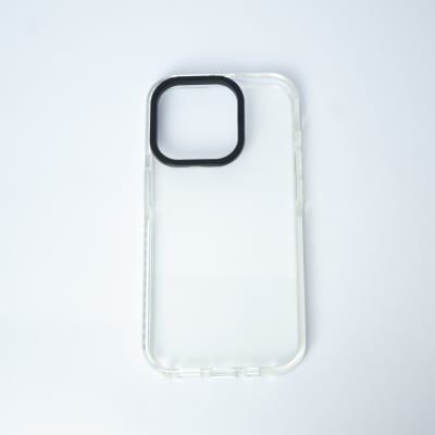 TIPO TECH 21 TRANSPARENTE BORDE BLANCO IPHONE 15 PRO MAX