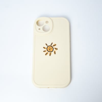 CARCASA DISEÑO SOL BLANCO IPHONE 13