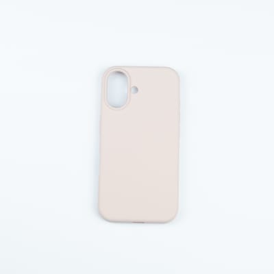 CARCASA DE SILICONA CON MAGSAFE IPHONE 16 PALO ROSA