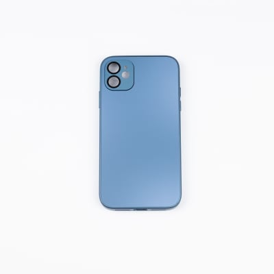CARCASA AG VIDRIO METALIZADO MATE CON MAGSAFE IPHONE 11 AZUL