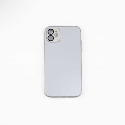 CARCASA AG VIDRIO METALIZADO MATE CON MAGSAFE IPHONE 11 GRIS