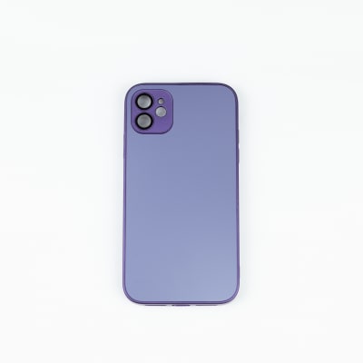 CARCASA AG VIDRIO METALIZADO MATE CON MAGSAFE IPHONE 11 LILA
