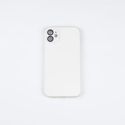 CARCASA AG VIDRIO METALIZADO MATE CON MAGSAFE IPHONE 11 BLANCO