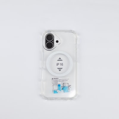 TRANSPARENTE MAGSAFE REFORZADA IPHONE 16