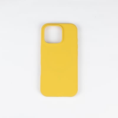 CARCASA DE SILICONA CON MAGSAFE IPHONE 16 PRO MAX DORADO