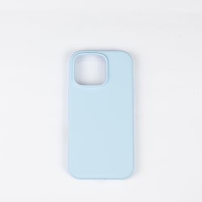 CARCASA DE SILICONA CON MAGSAFE IPHONE 16 PRO MAX CELESTE