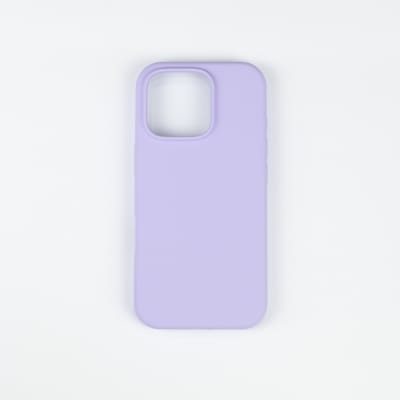 CARCASA DE SILICONA CON MAGSAFE IPHONE 16 PRO MAX LILA