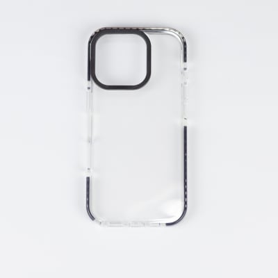 TIPO TECH 21 TRANSPARENTE BORDE NEGRO IPHONE 16 PRO MAX