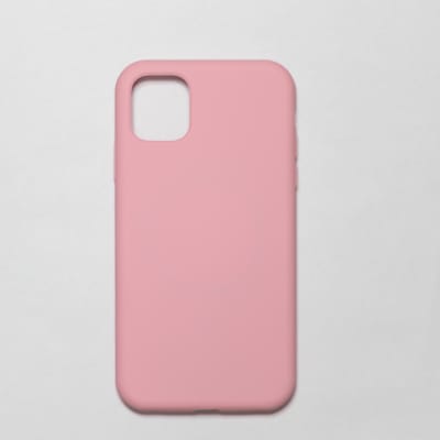 CARCASA DE SILICONA CON MAGSAFE IPHONE 11 ROSADO