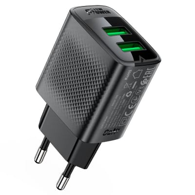 ENCHUFE DOBLE USB-A 12W (A86)