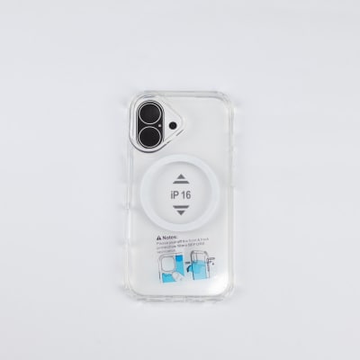 TRANSPARENTE MAGSAFE REFORZADA IPHONE 16 PLUS