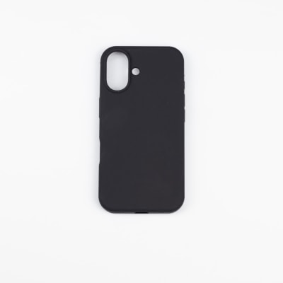 CARCASA DE SILICONA CON MAGSAFE IPHONE 16 PLUS NEGRO