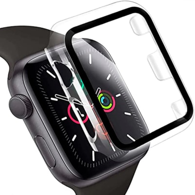 CARCASA TRANSPARENTE CON LAMINA APPLE WATCH 49MM