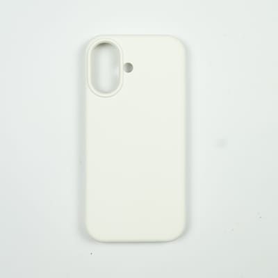 CARCASA DE SILICONA CON MAGSAFE IPHONE 17 BLANCO