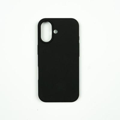 CARCASA DE SILICONA CON MAGSAFE IPHONE 17 NEGRO