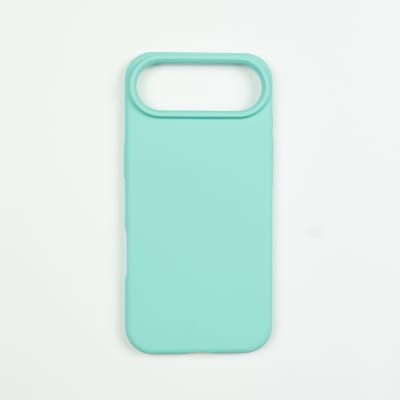 CARCASA DE SILICONA CON MAGSAFE IPHONE 17 AIR VERDE AGUA