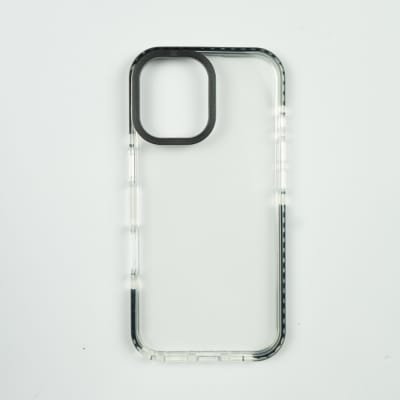 CARCASA TIPO TECH 21 BORDE NEGRO IPHONE 17