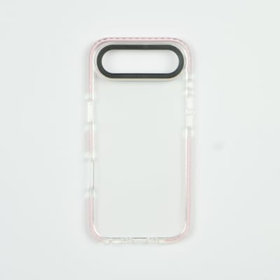 CARCASA TIPO TECH 21 BORDE ROSADO IPHONE 17 AIR