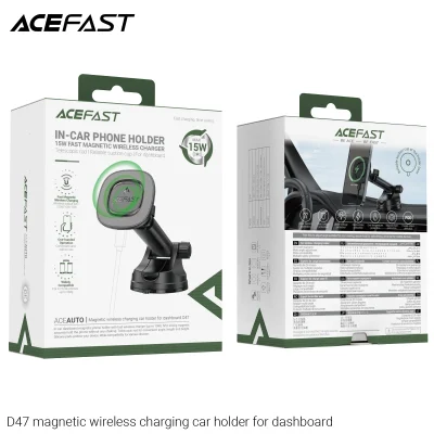 SOPORTE MAGSAFE PARA VEHICULO CON CARGA INALAMBRICA (D47)