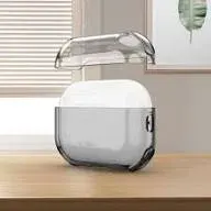 FUNDA SILICONA REFORZADA NEGRO AIRPODS PRO 3