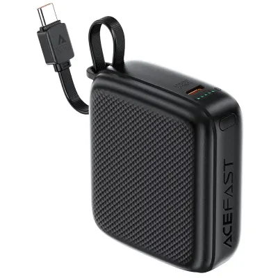 POWER BANK 10.000 MAH CON ENTRADA USB-C Y CABLE USB-C (M15)