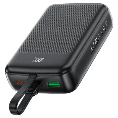 POWER BANK 20.000 MAH CON ENTRADA USB-C, USB-A Y CABLE USB-C (M14)