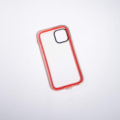 ANIGMA ANTIGOLPE BORDE INTERCAMBIABLE ROJO Y NEGRO IPHONE 11 PRO