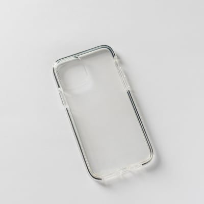 BLANDA TRANS + BORDE NEGRO IPHONE 11 PRO