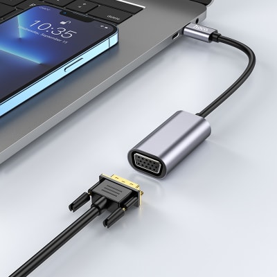 ADAPTADOR TIPO C A VGA (UA21)
