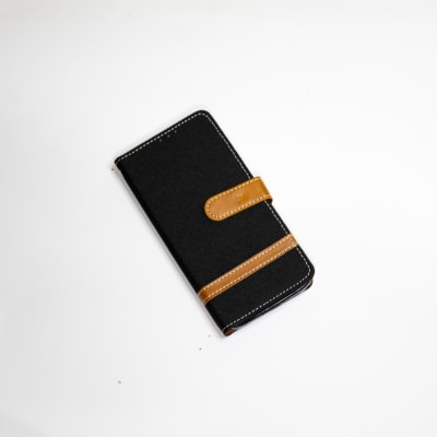 CARCASA TIPO BILLETERA TEXTIL IPHONE 7/8/SE